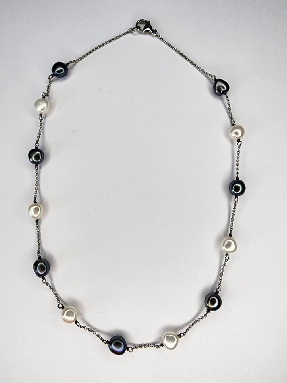 Honora Sterling Silver Freshwater Pears 18" Necklace